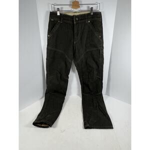 KÜHL Men’s Vintage Patina Dye Pants 31x34 Brown Outdoor Work Hiking Straight Leg